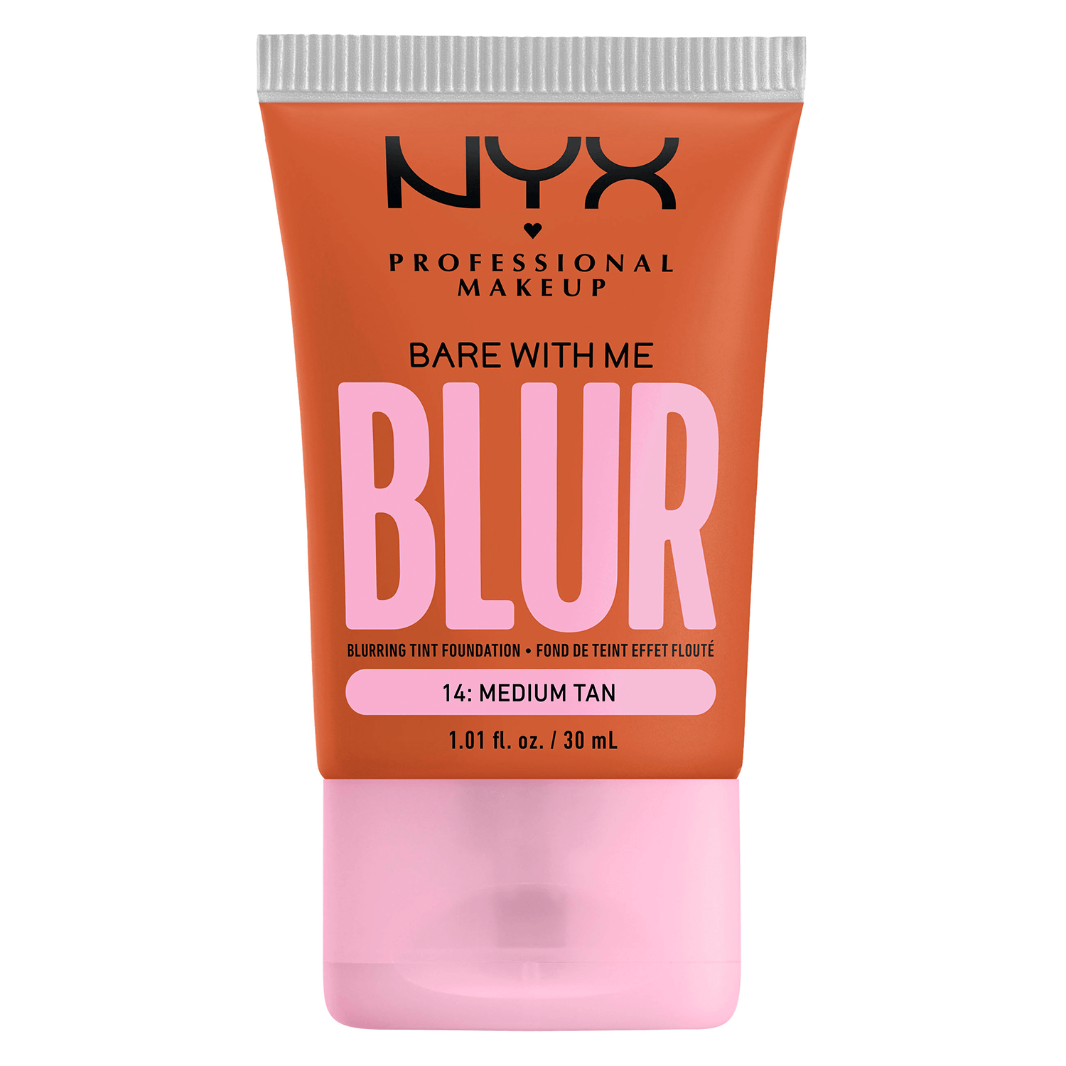 Nyx Professional Makeup Bare With Me – Blur Tint Foundation Medium Tan 14 30ml
