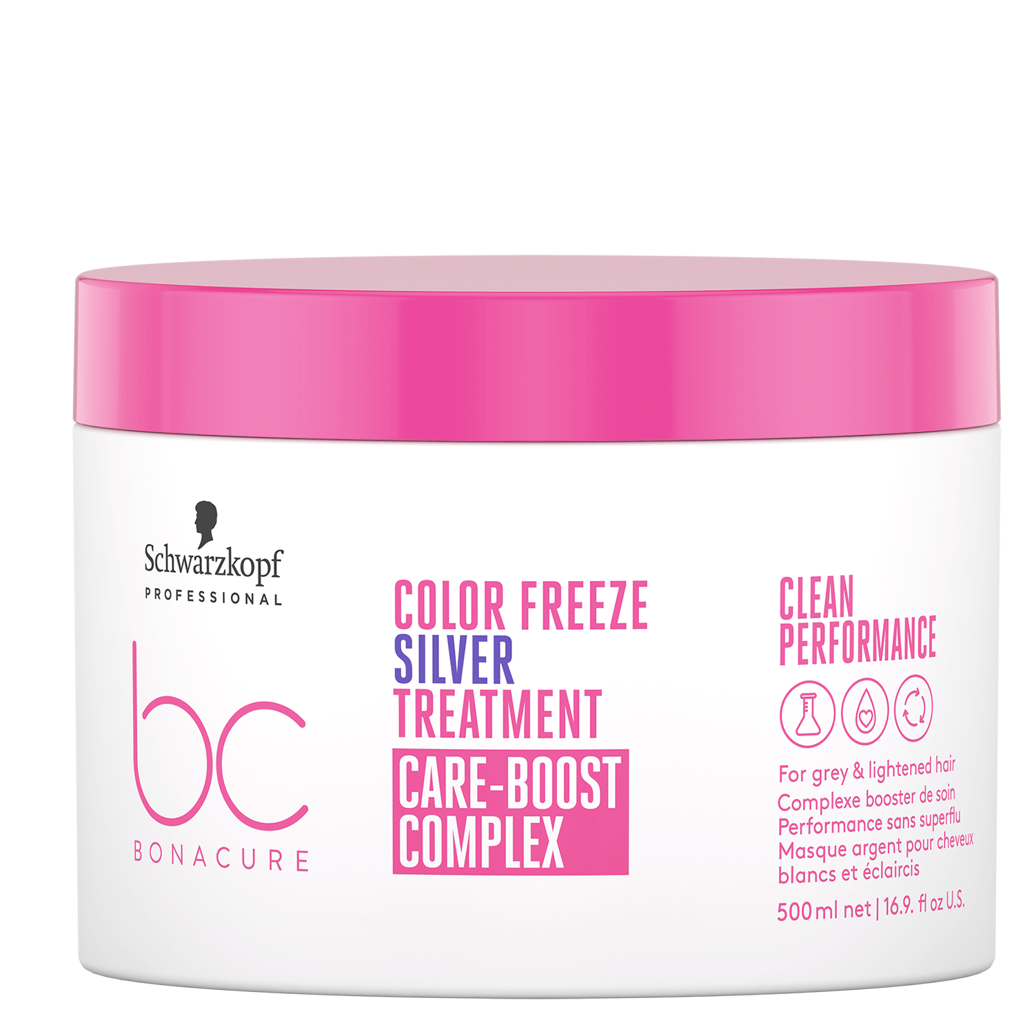 Schwarzkopf Bc Color Freeze – Color Freeze Silver Treatment Care-Boost Complex 500ml