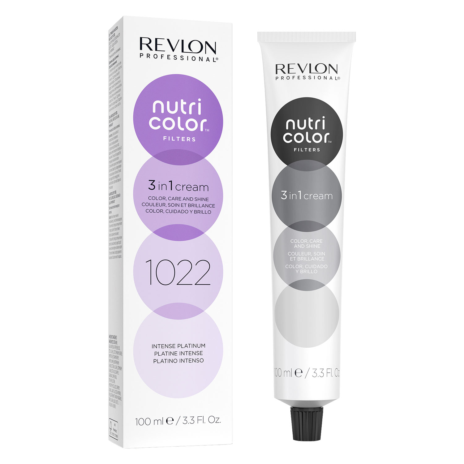 Revlon Professional Nutri Color Creme – Intensive Platinum 1022 240ml