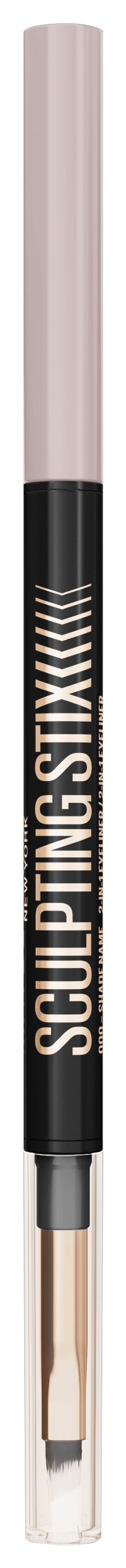 Maybelline New York Maybelline Ny Eyes - Sculpting Stix 2-In-1 Eyeliner 016 Black Blur 1x