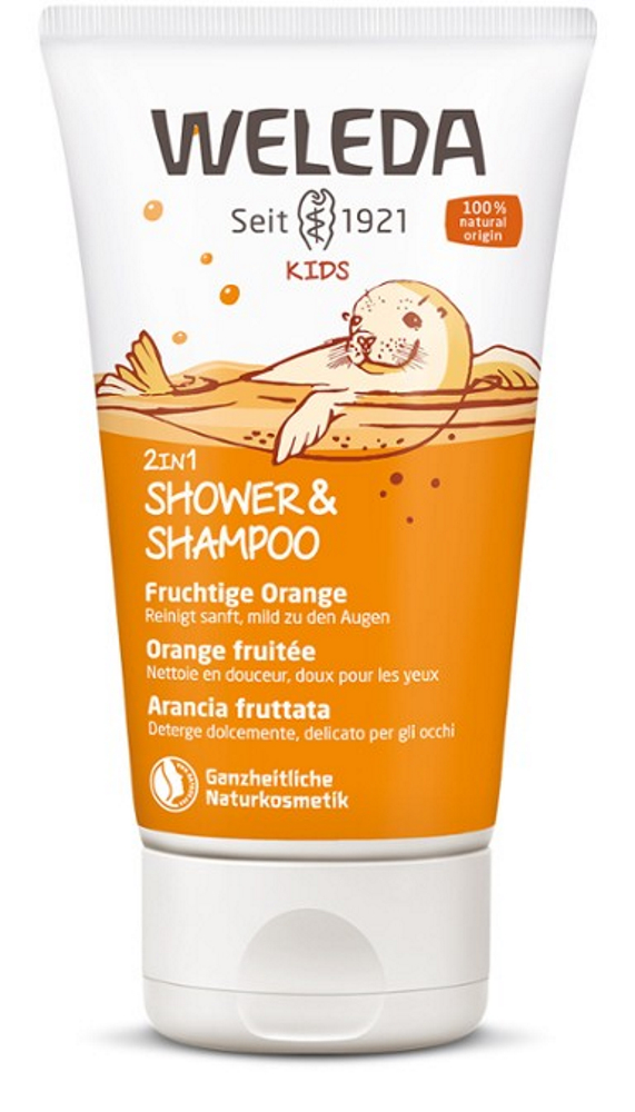 Weleda – Kids 2in1 Shower & Shampoo Orange 150ml