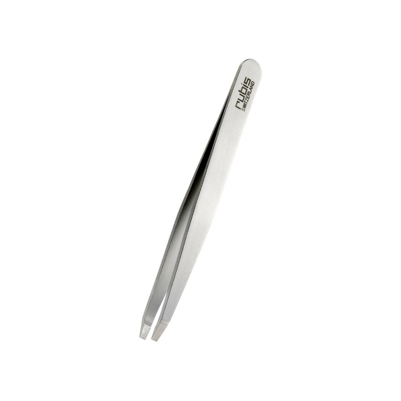 Rubis - Pinzette Schräg, Inox 1stk