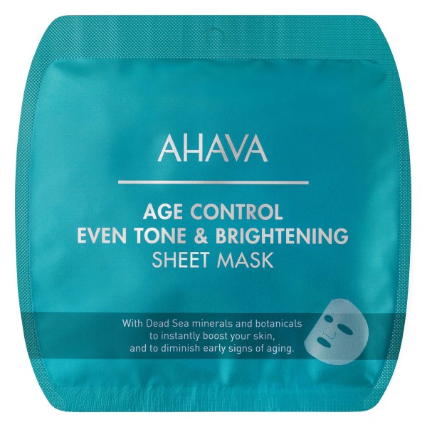 Image of DeadSea Minerals - Age Control Even Tone & Brightening Sheet Mask