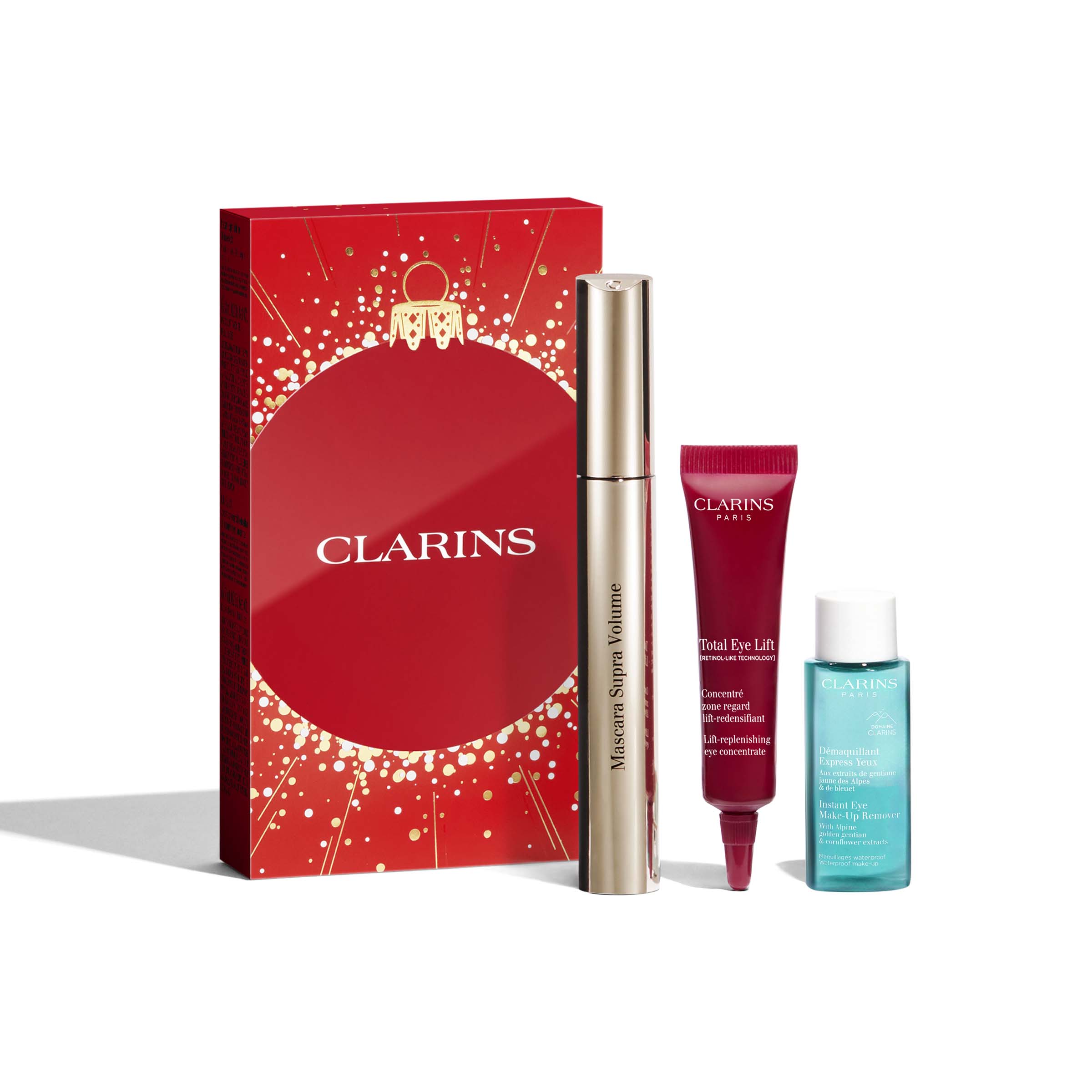 Clarins Specials – Supra Volume & Total Eye Lift Holiday Set 1x