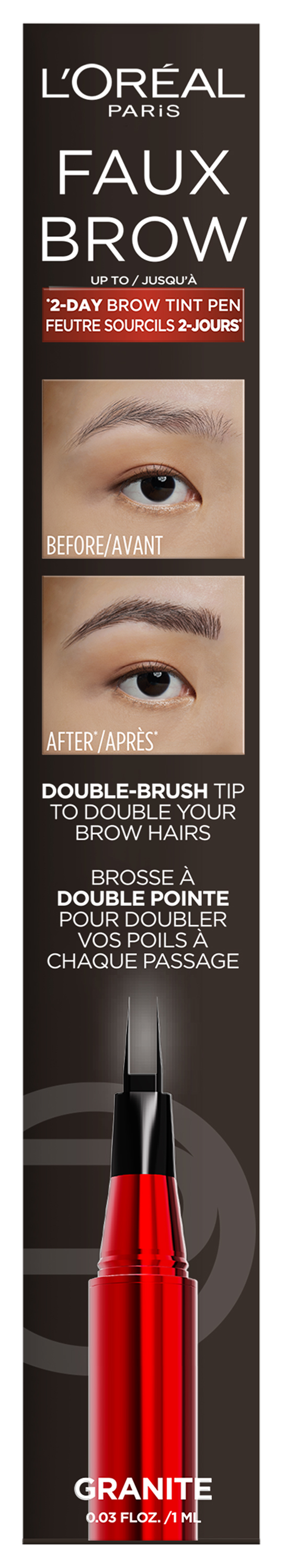 L’oréal Paris L’oreal Cosmetics – Infaillible Faux Brow Augenbrauenstift Granite 1ml