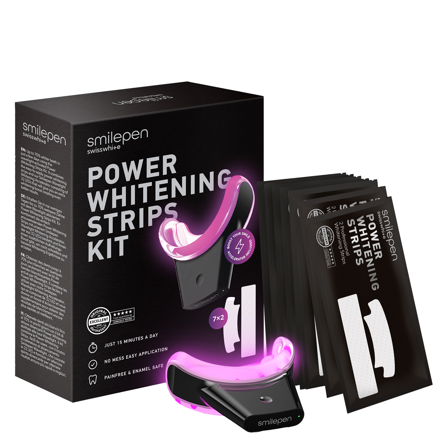 Smilepen - Power Whitening Strips Kit