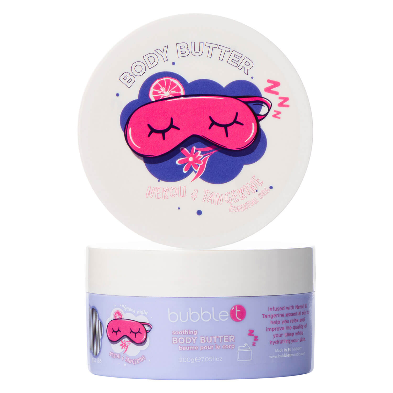 Bubble T – Body Butter Neroli & Tangerine 200g
