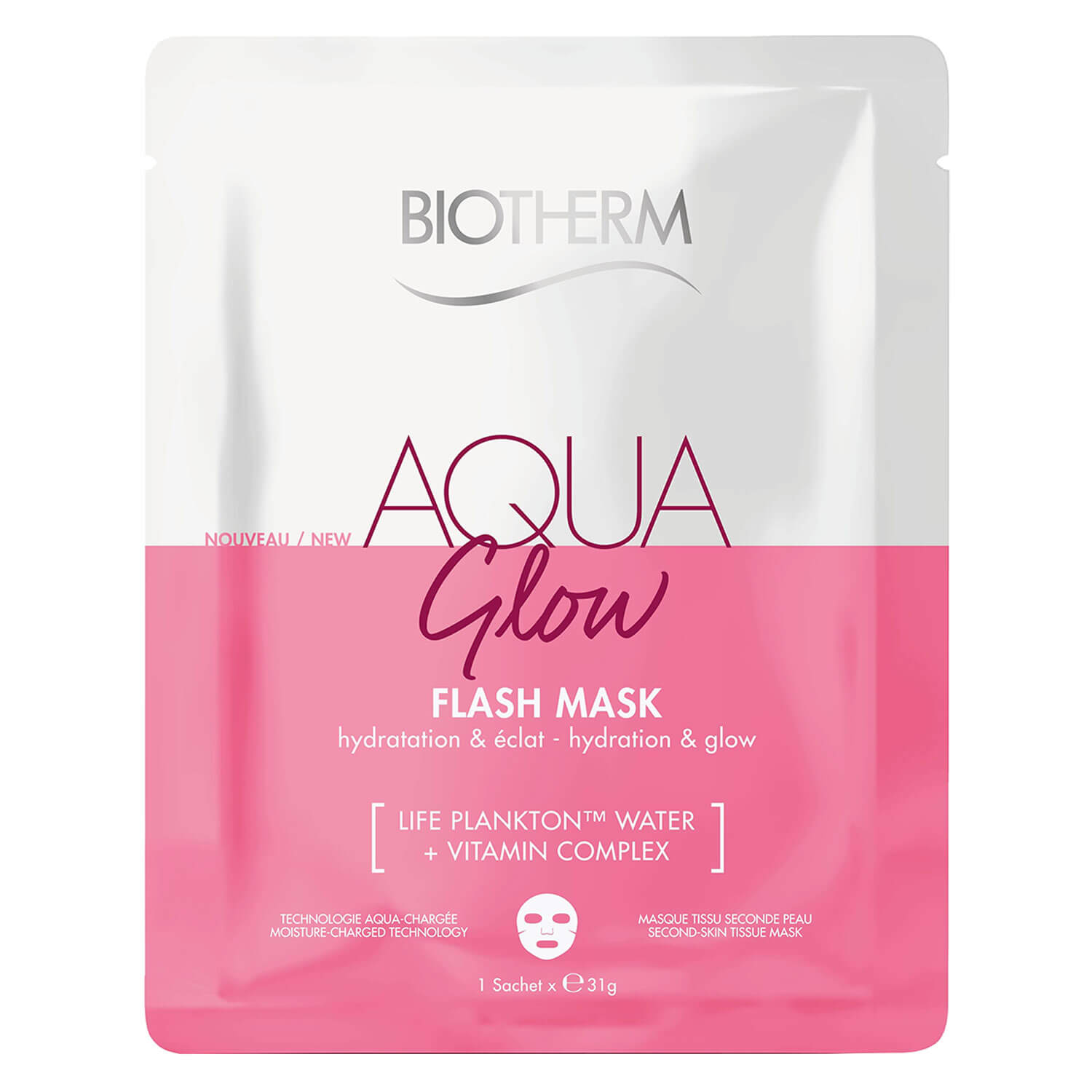 Biotherm Aqua – Glow Flash Mask 1x