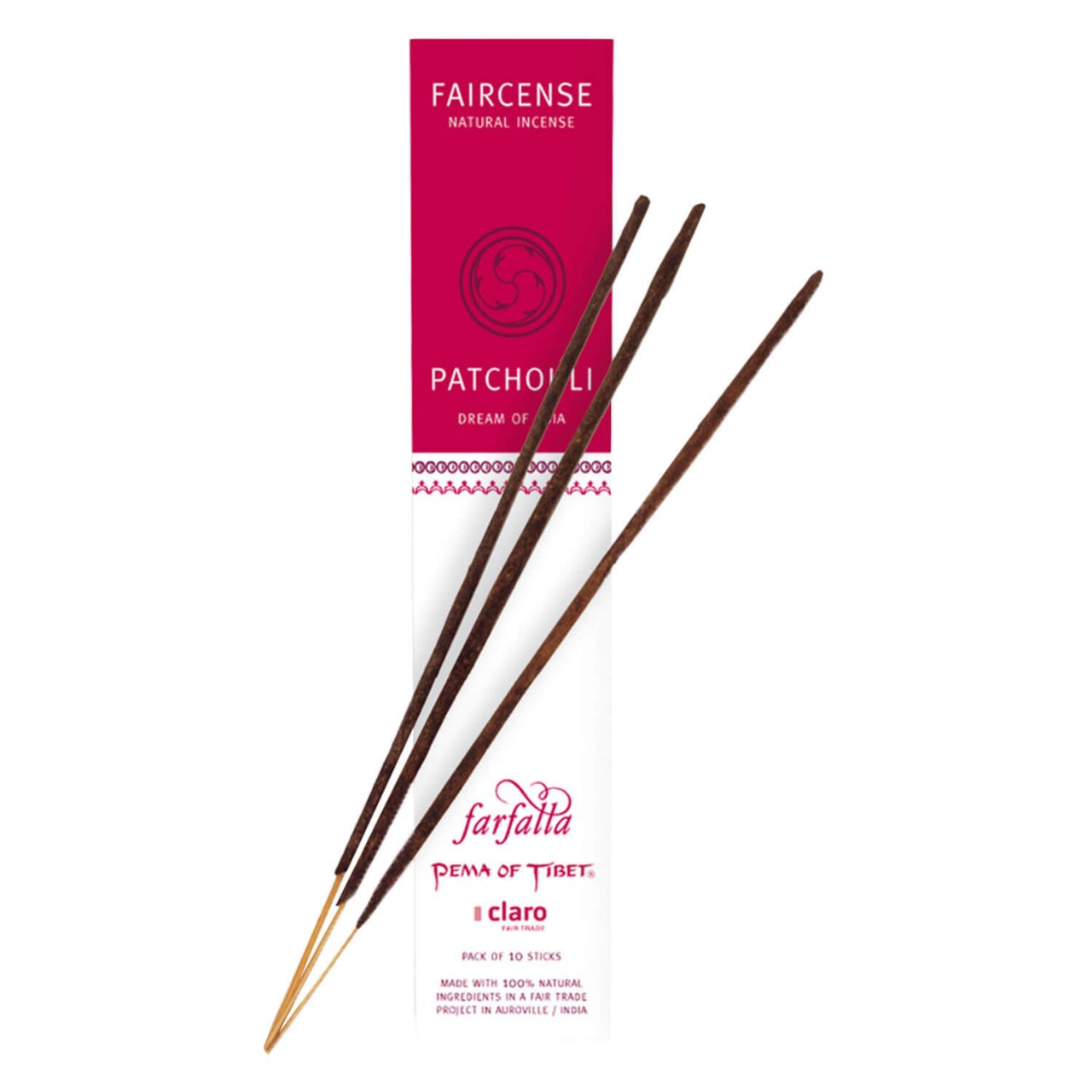 Farfalla Räucherstäbchen - Patchouli/Dream of Asia Faircense Räucherstäbchen