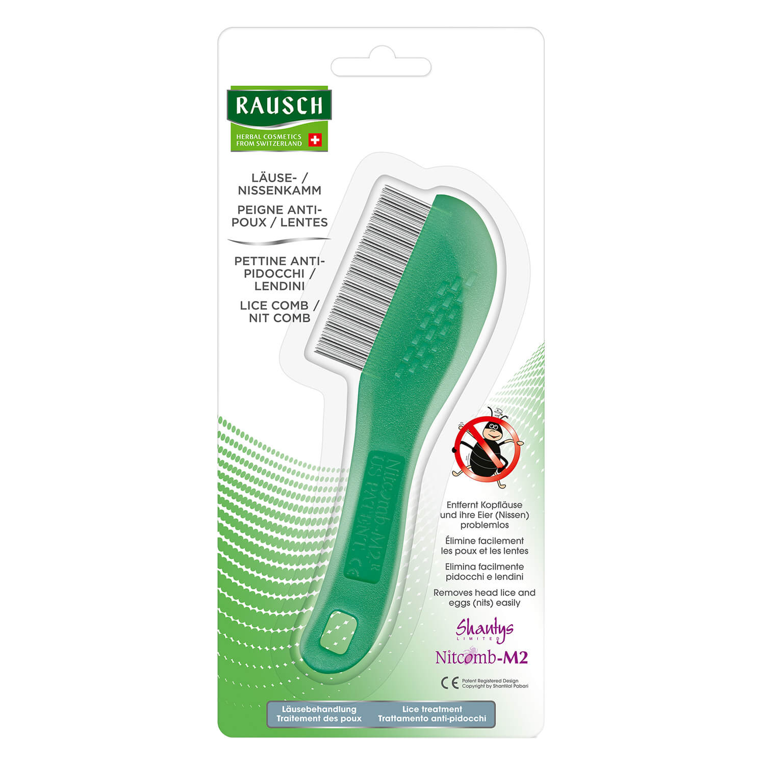 Rausch – Läuse/Nissenkamm