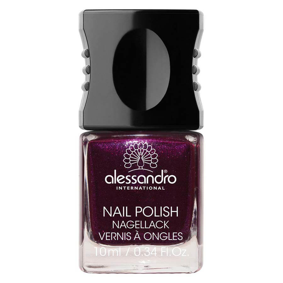 Alessandro Nail Polish - 90 Purple Purpose Glitter 10ml
