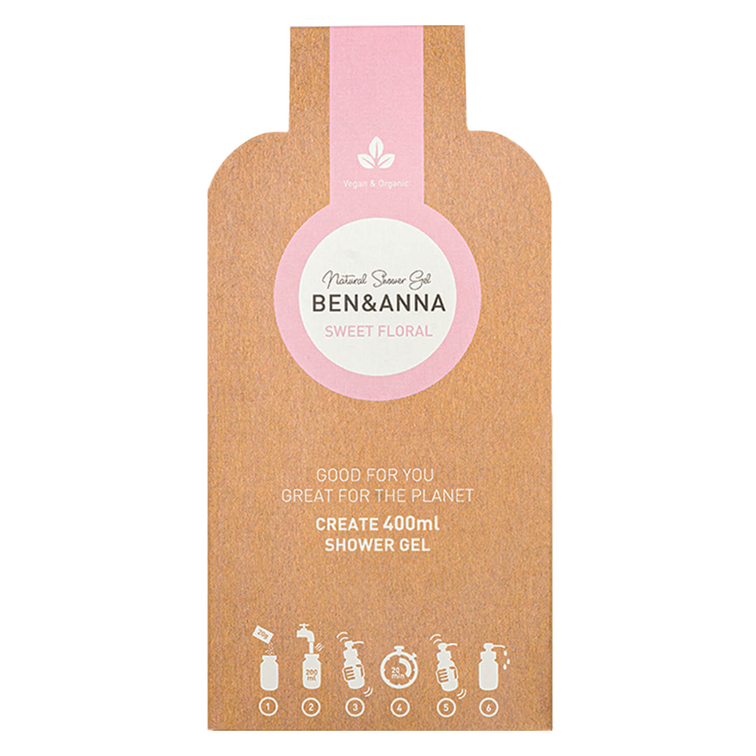 Ben&Anna Duschflakes Sweet Floral 20g