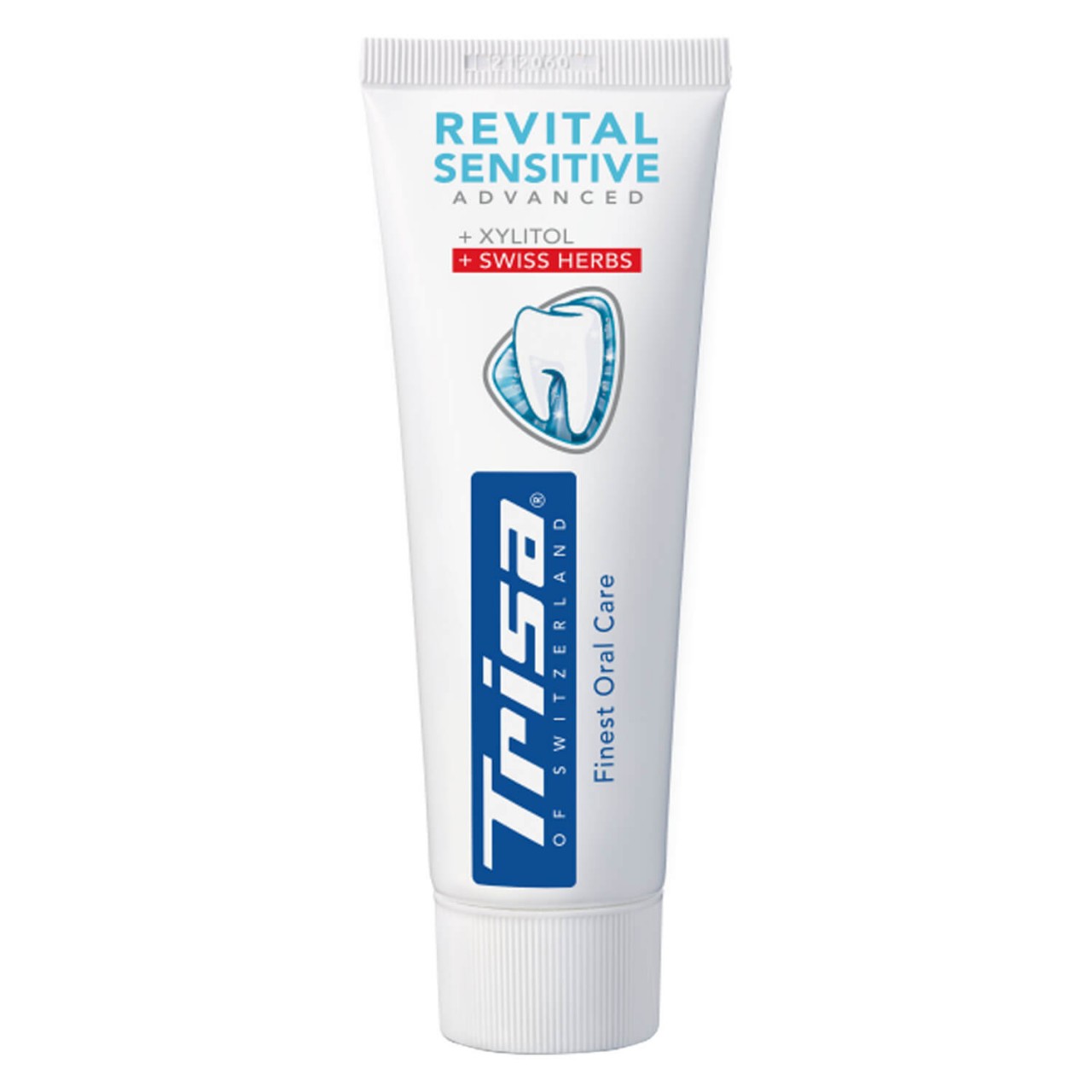 Trisa Oral Care - Zahnpasta Revital Sensitive Swiss Herbs