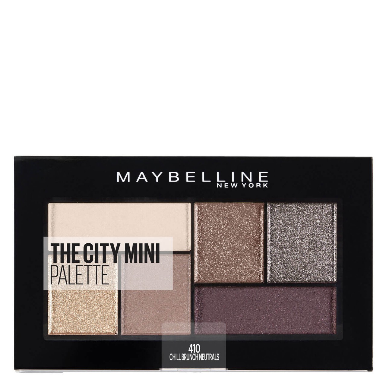 Maybelline NY Eyes - City Mini Lidschatten Palette 410 Chill Brunch Neutrals