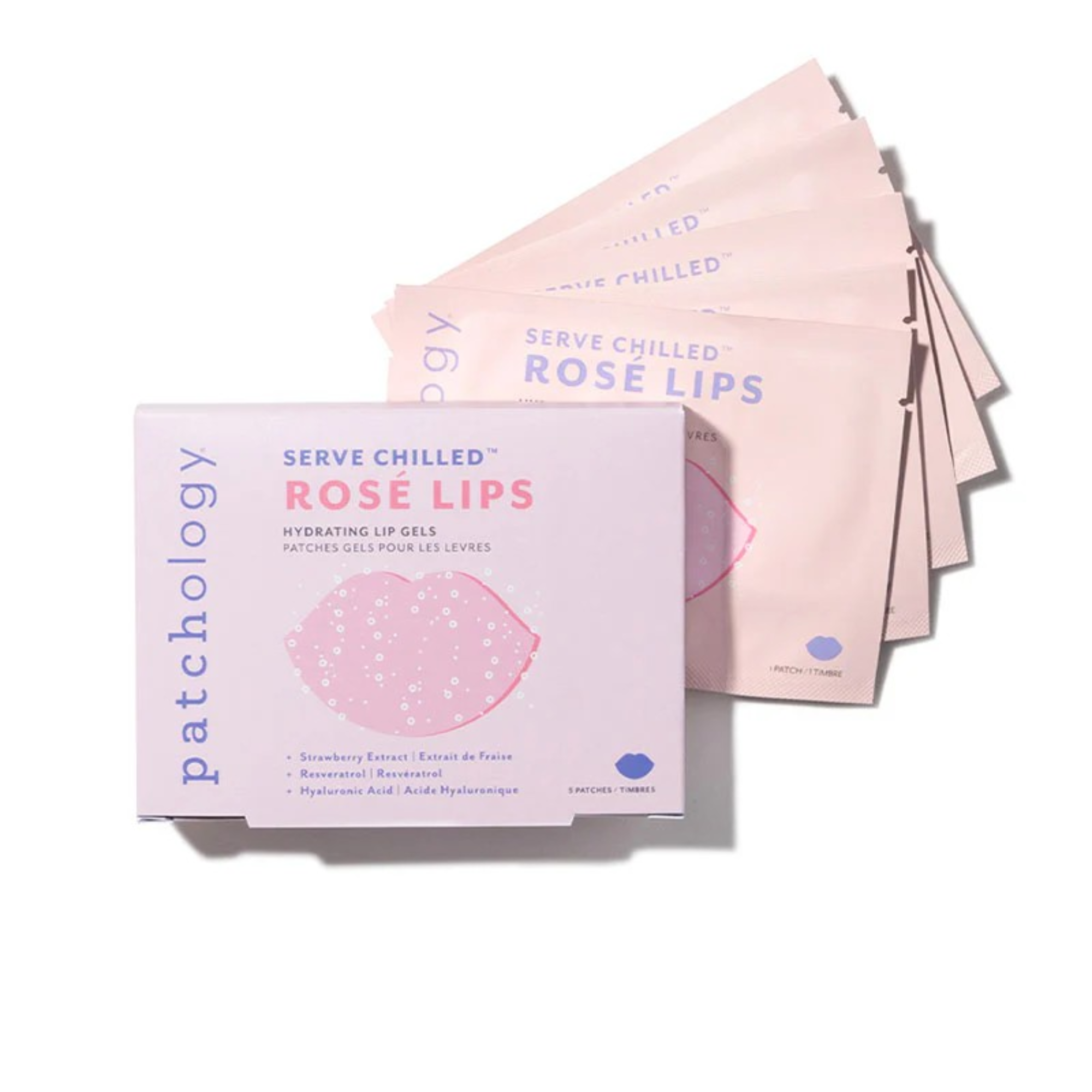 Patchology Serve Chilled – Rosé Lip Gel 5x