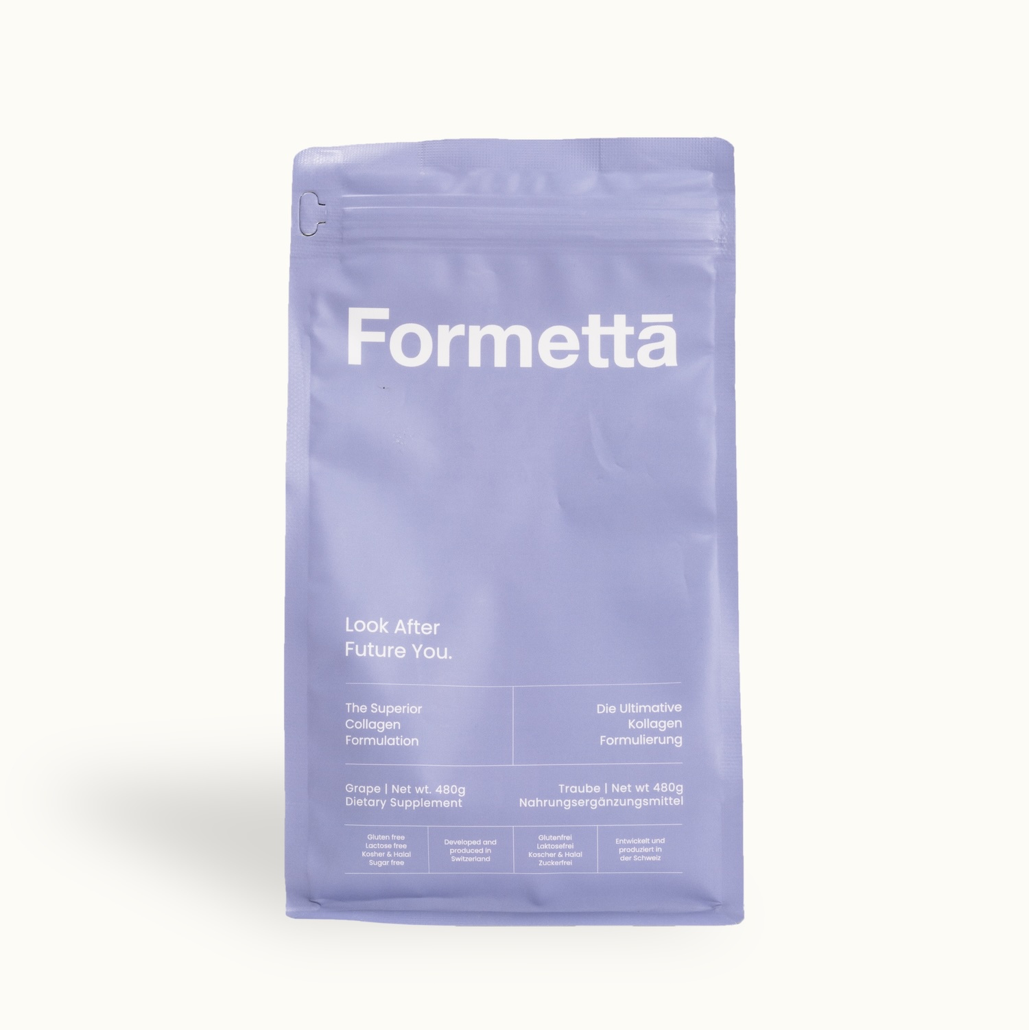 Formetta – Ultimative Kollagen Formulierung Beutel Traube 480g
