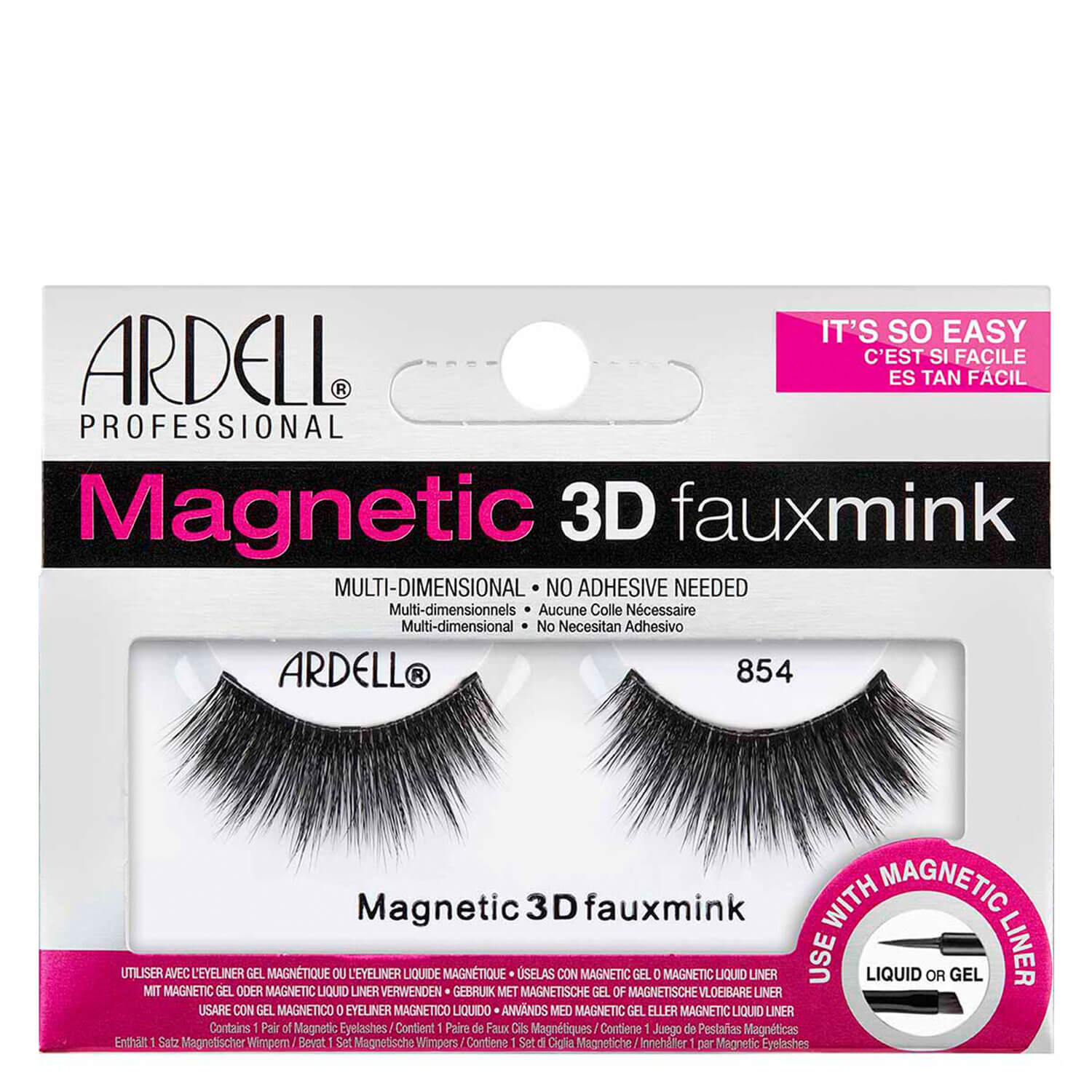 Ardell Magnetic - Lashes 3d Faux Mink 854 1x
