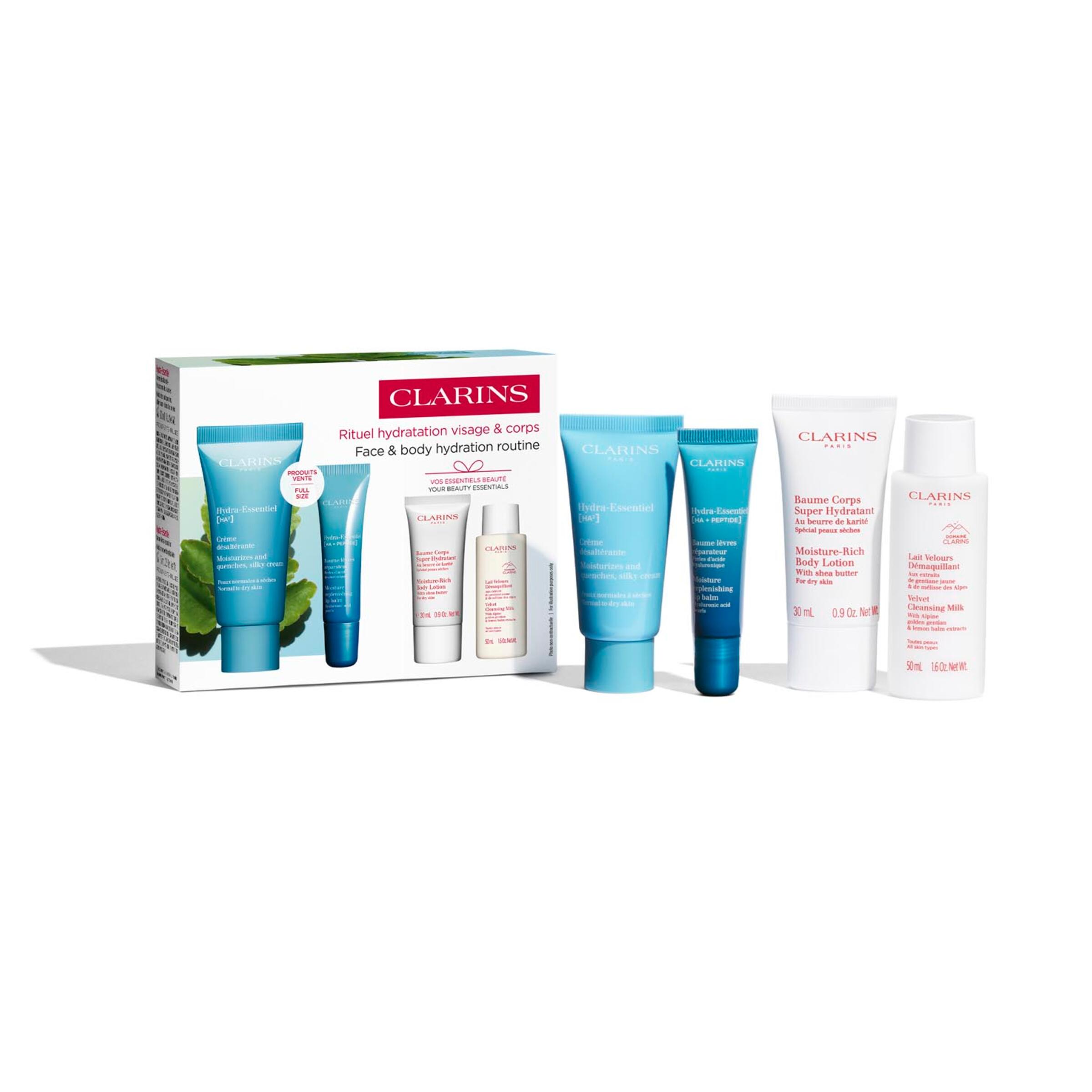 Clarins Specials – Set Ritual Feuchtigkeit Gesicht & Körper 125ml