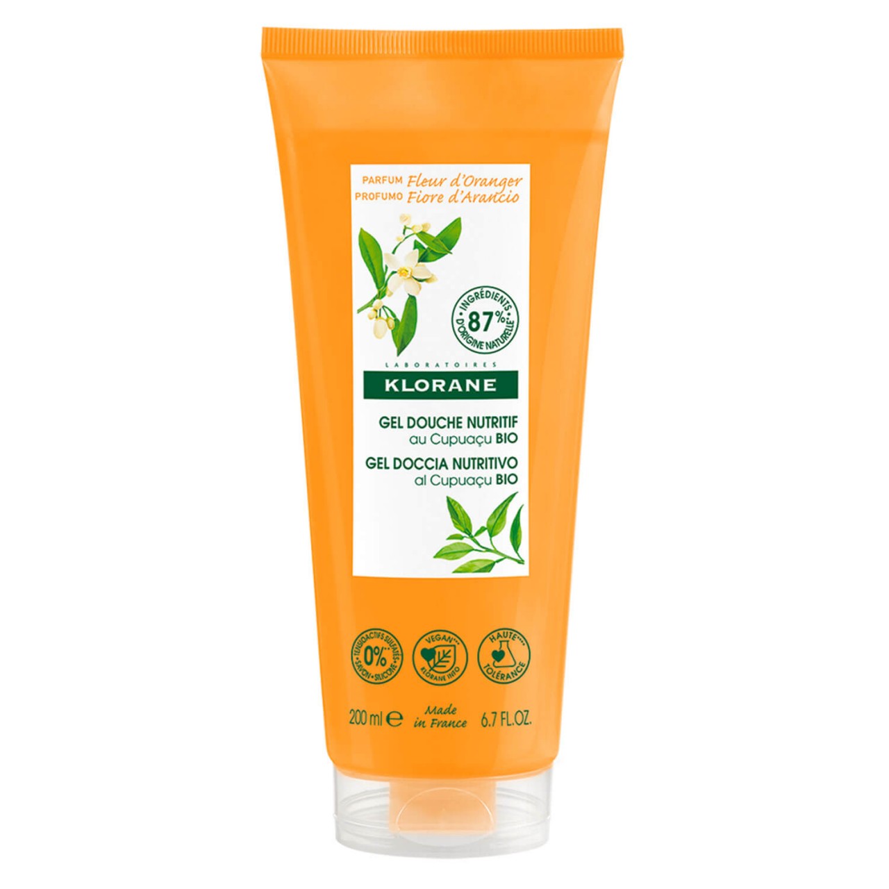 KLORANE Skincare - Duschgel Orangenblüte