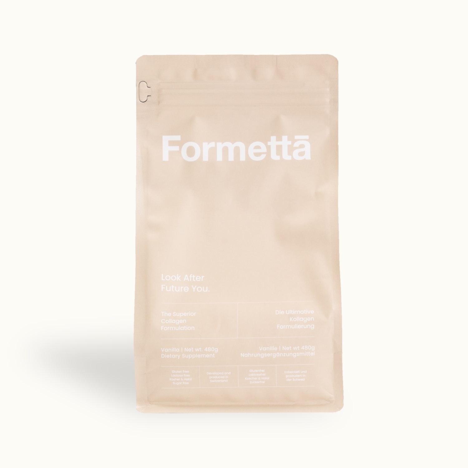 Formetta – Ultimative Kollagen Formulierung Beutel Vanille 480g