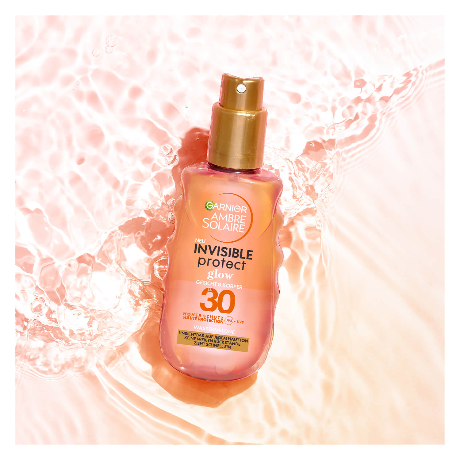 Spray Solaire LSF30 - Protect Ambre & Glow Invisible