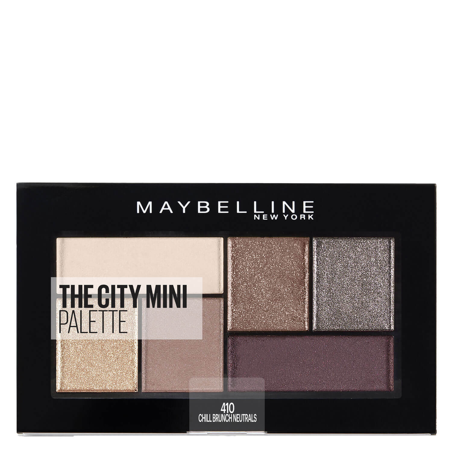 Maybelline New York Maybelline Ny Eyes – City Mini Lidschatten Palette 410 Chill Brunch Neutrals 6g