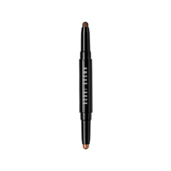 Bobbi Brown Bb Eye Shadow – Dual Ended Long Wear Cream Shadow Stick Milk Chocolate Midnight Brown 1.6g