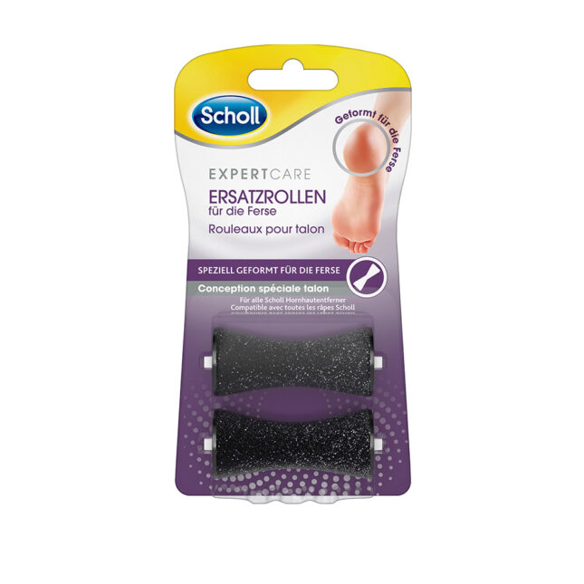 Scholl Expert Care - Ersatzrollen Wet & Dry Mit Diamantpartikeln Ferse 2x