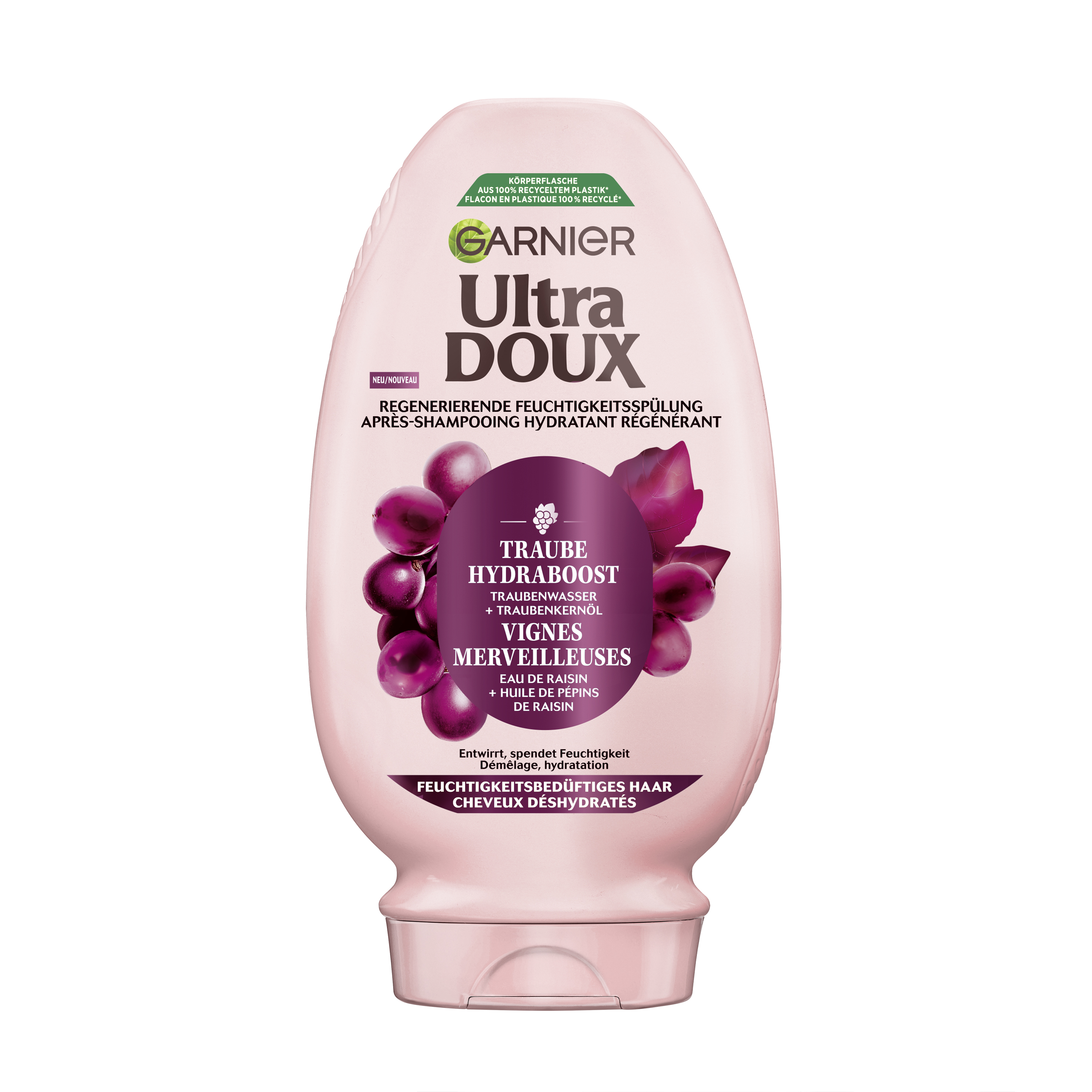 Garnier Ultra Doux Haircare - Feuchtigkeitsspendende Spülung Traube Hydraboost 250ml