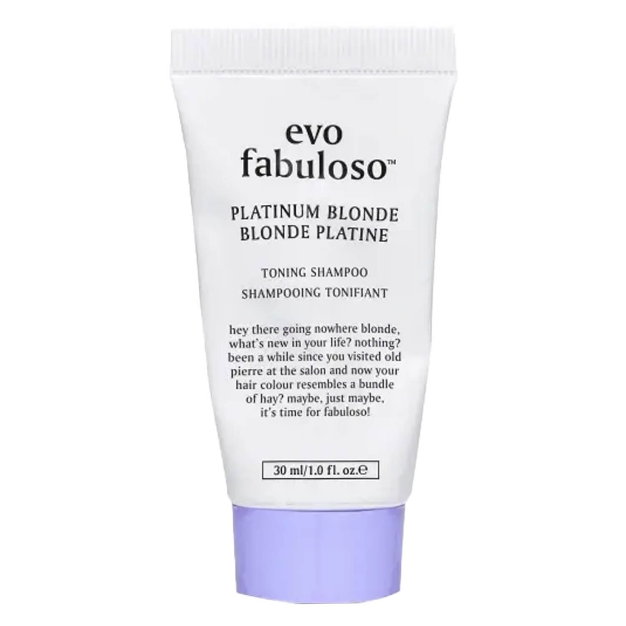 evo Fabuloso - Platinum Blonde Toning Shampoo