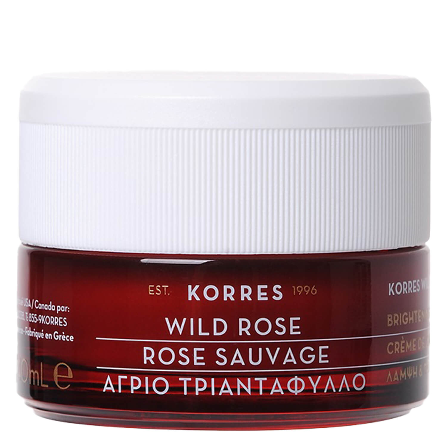 Korres Care - Wild Rose Brightening & First Wrinkles Day Cream Normal/Combinationskin 40ml