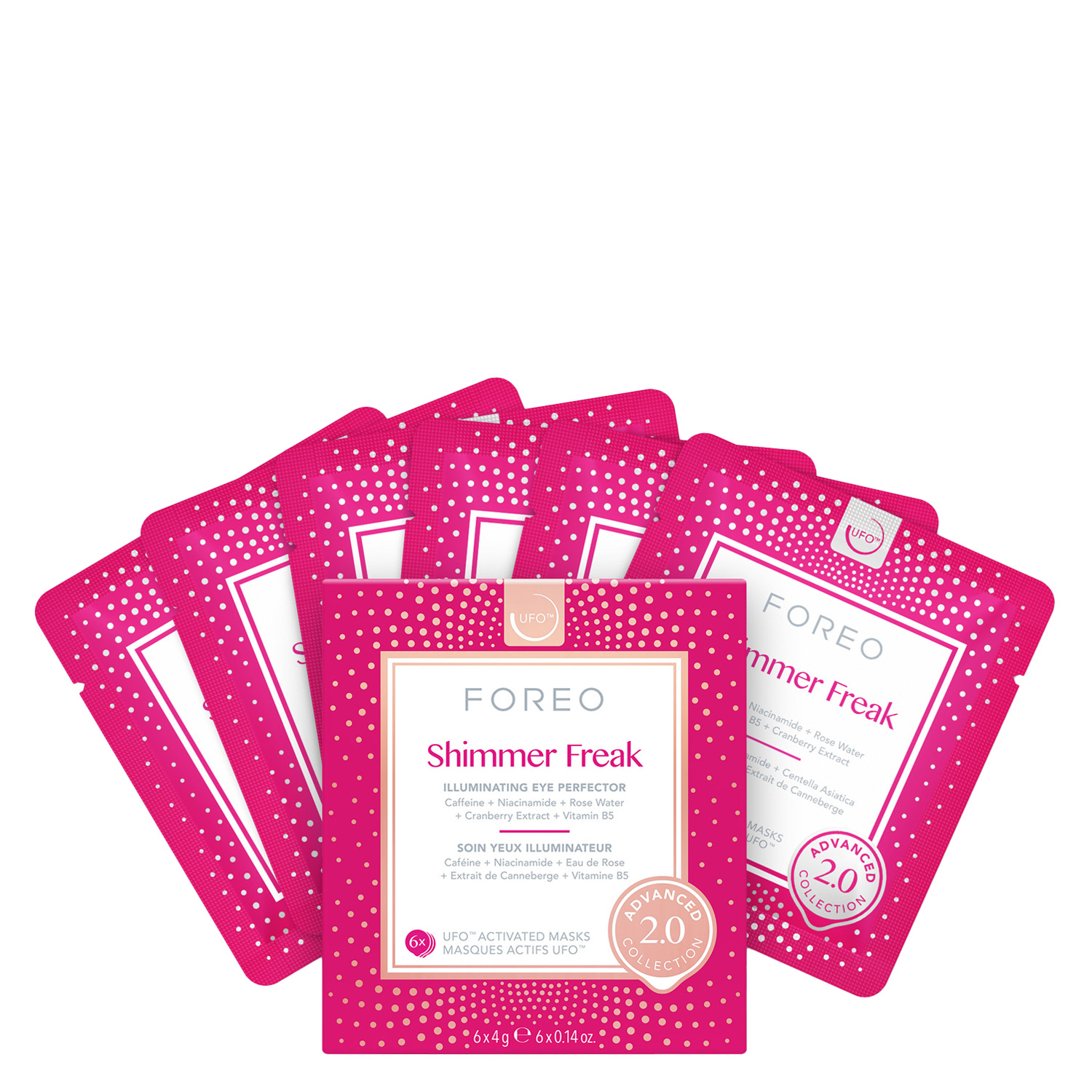 Foreo Ufo™ – Masks Shimmer Freak 2.0 6x