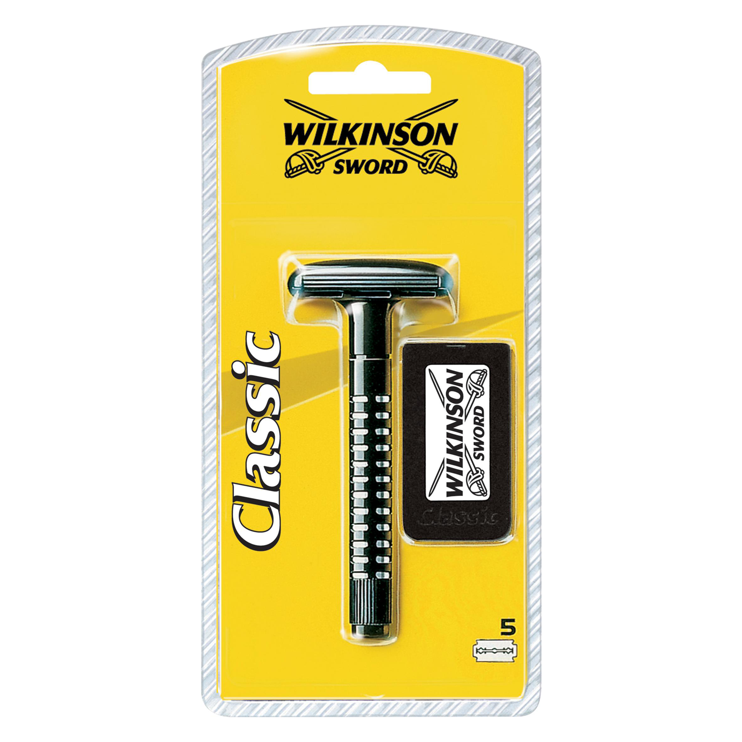 Wilkinson Classic – Rasierer Doppelklingen + 5 Klingen