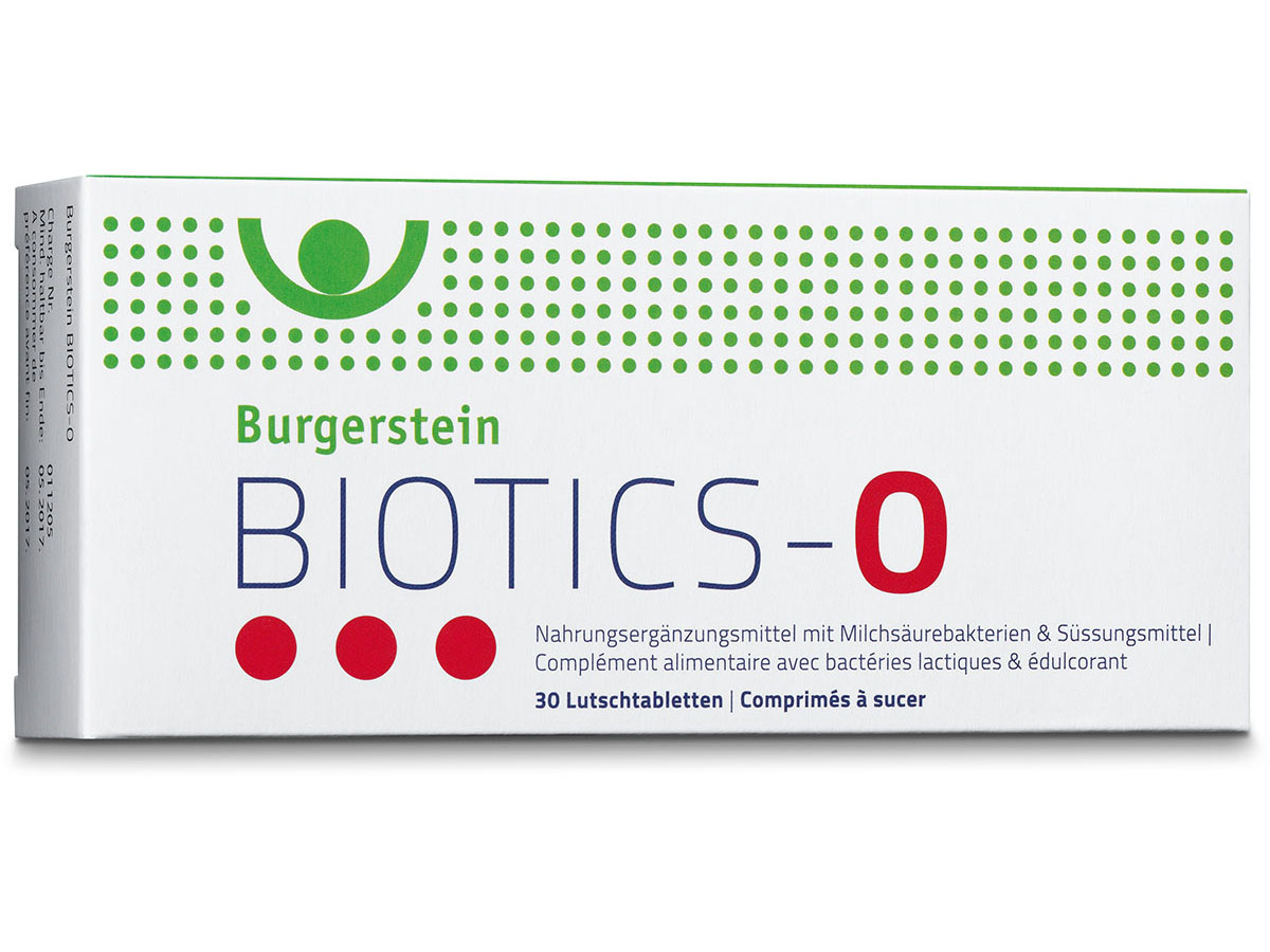 Burgerstein – Biotics-O 30lutschtabletten