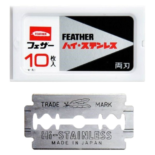 Image of Capt. Fawcett Tools - Feather Platinum Coated Blades