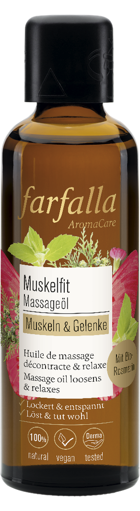 Farfalla Muskeln & Gelenke – Muskelfit Massageöl, 75ml 75ml