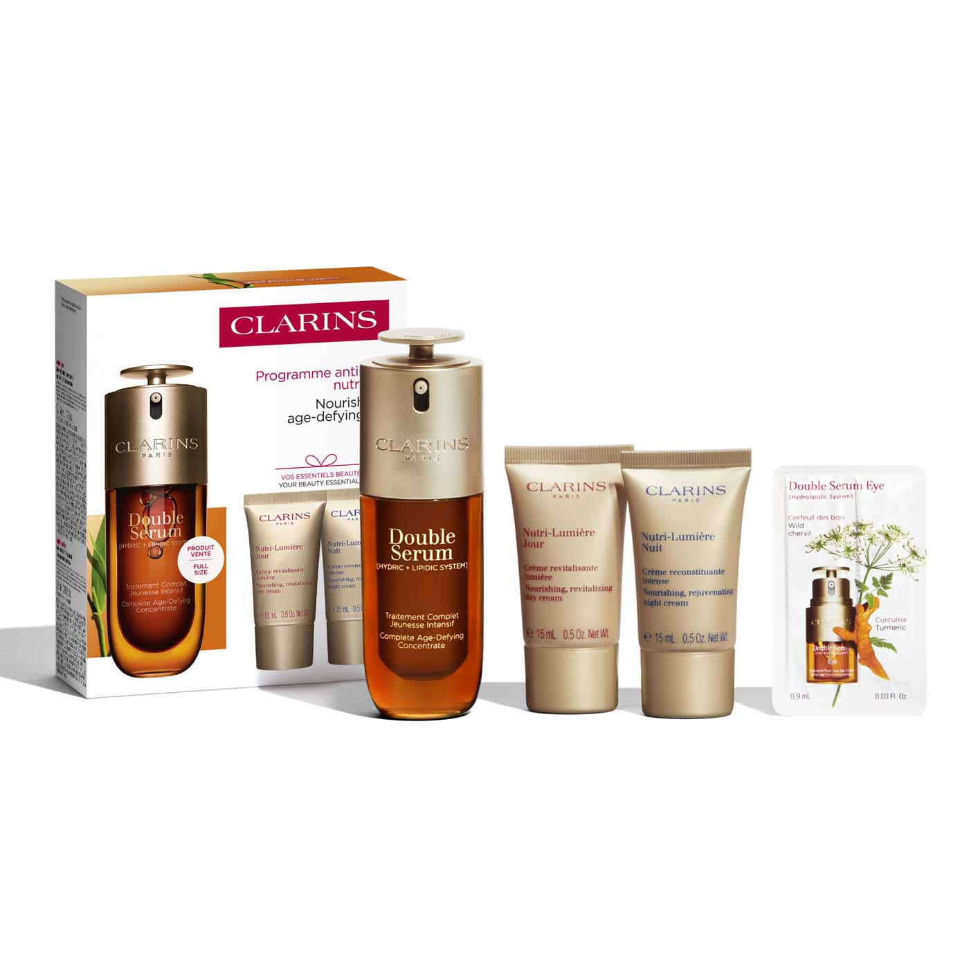 Clarins Specials – Set Anti-Falten Programm Ernährung 81ml