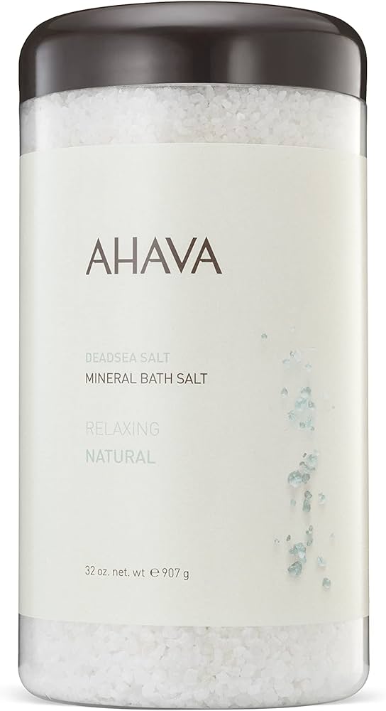 Ahava Deadsea Salt - Mineral Bath Salt Relaxing Natural 907g