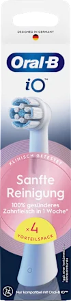 Oral B – Aufsteckbürsten Io Sanfte Reinigung 4x