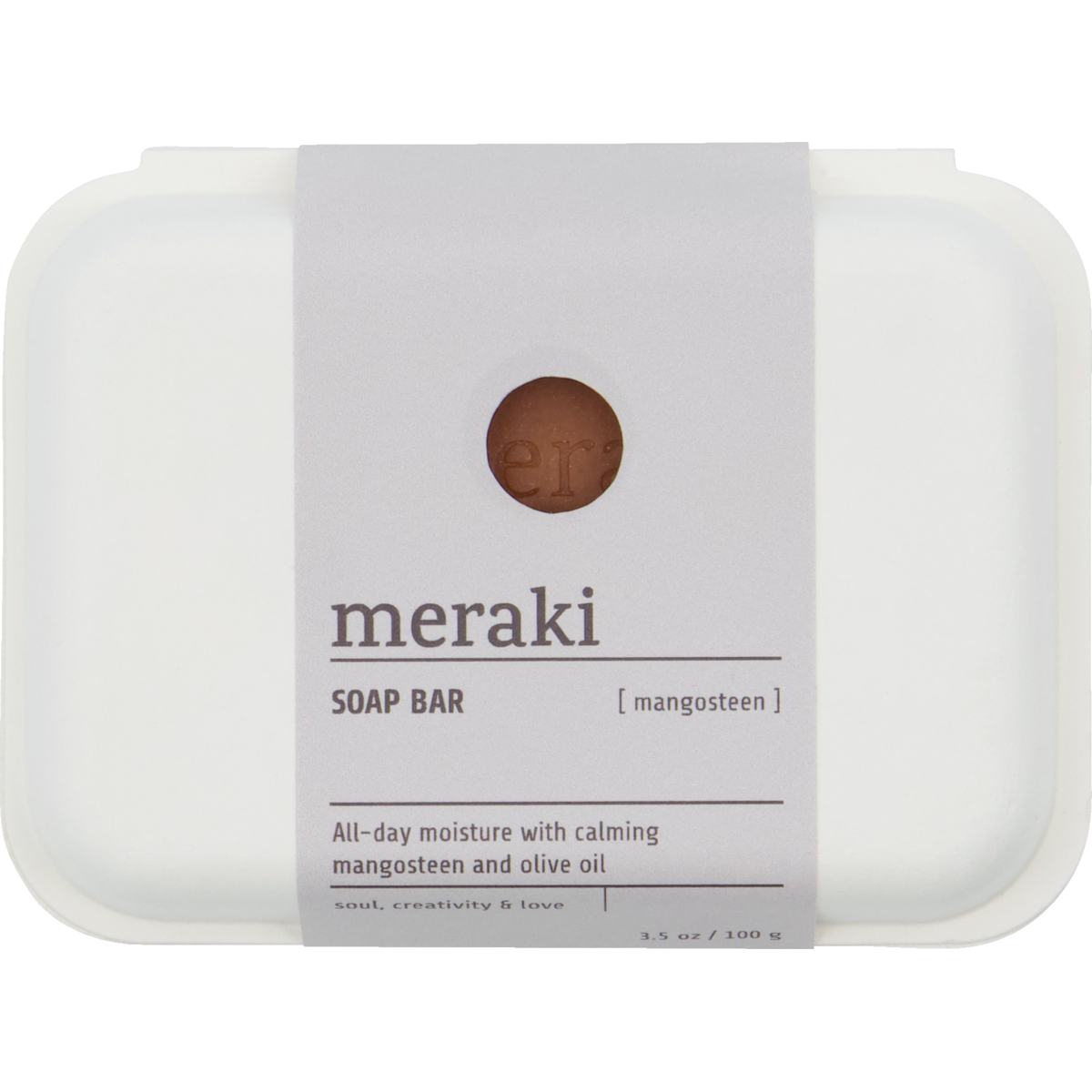 Meraki Care - Stückseife Mangosteen 100g