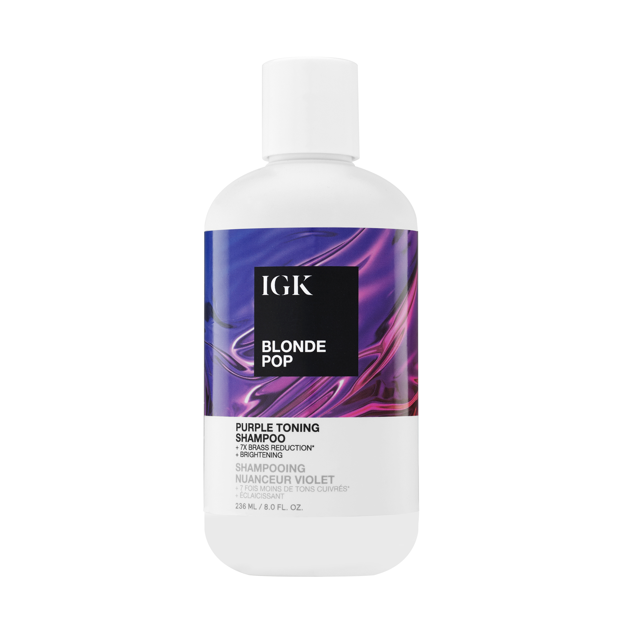 Igk Blonde Pop – Purple Toning Shampoo 237ml