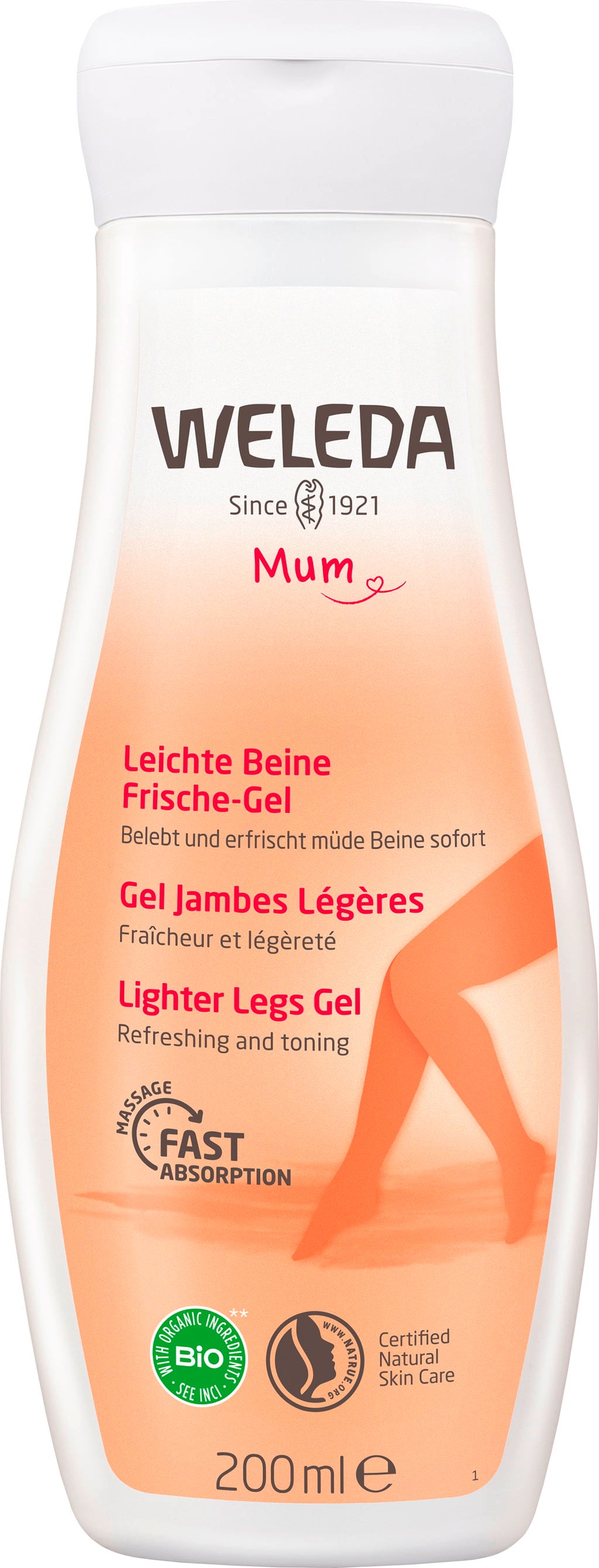Weleda - Leichte Beine Frische-Gel 200ml