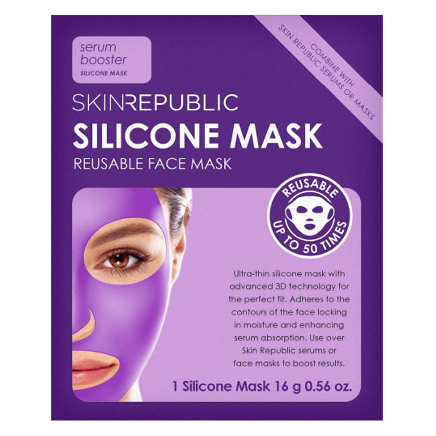 Skin Republic - Silicone Mask 1x