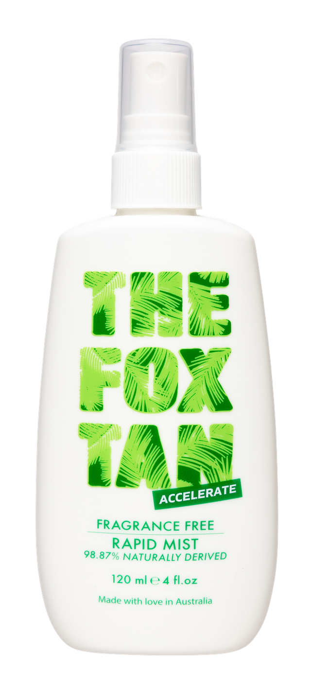 The Fox Tan - Fragrance Free Rapid Tanning Mist 120ml