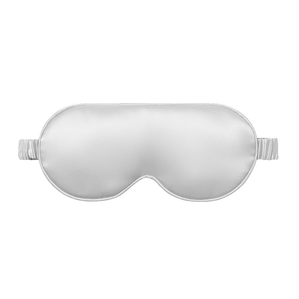 Vbeauty Tools  - Seiden Schlafmaske Silber