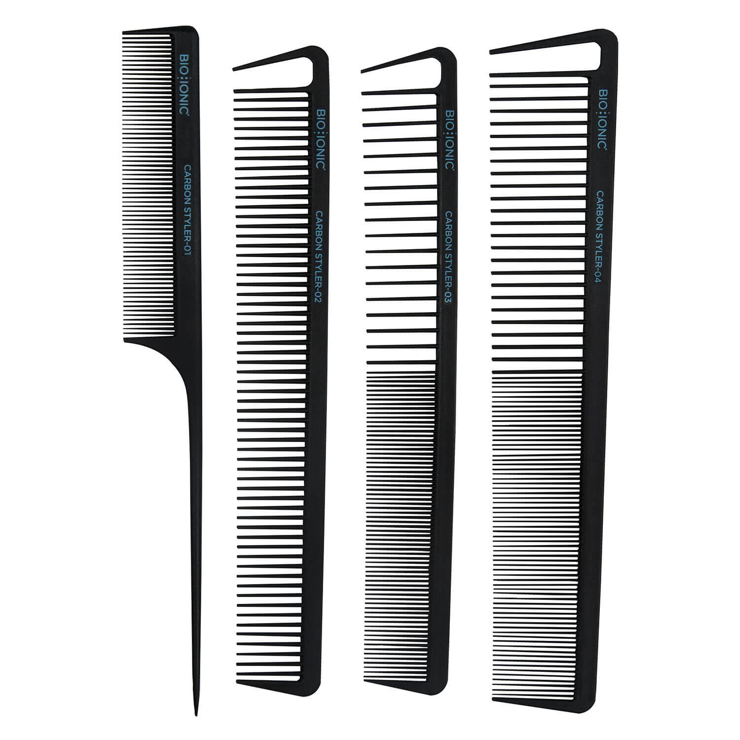Bio Ionic Itools - Carbon Styler Comb Set