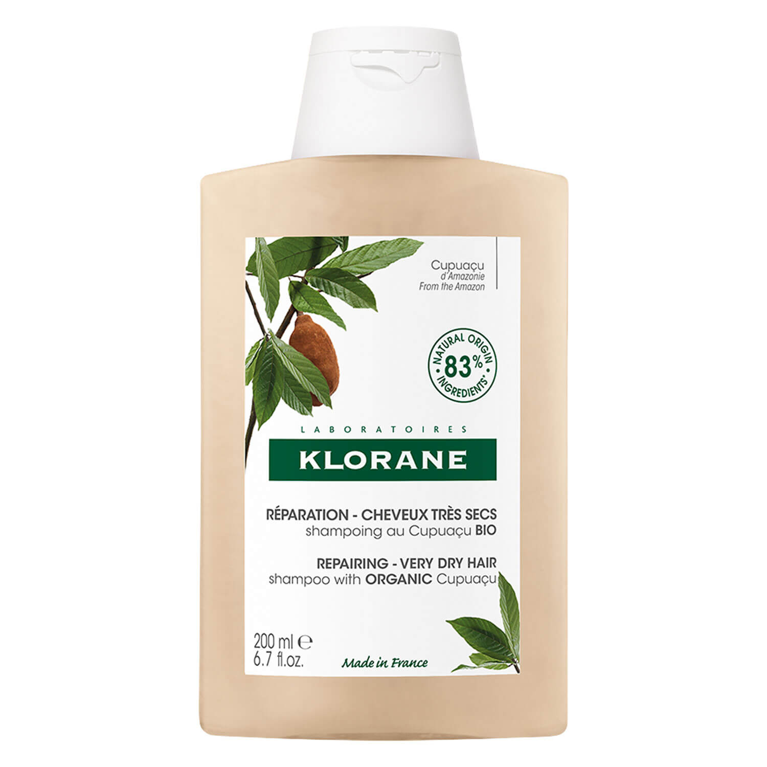 Klorane Cupuaçu — Shampoo 400ml