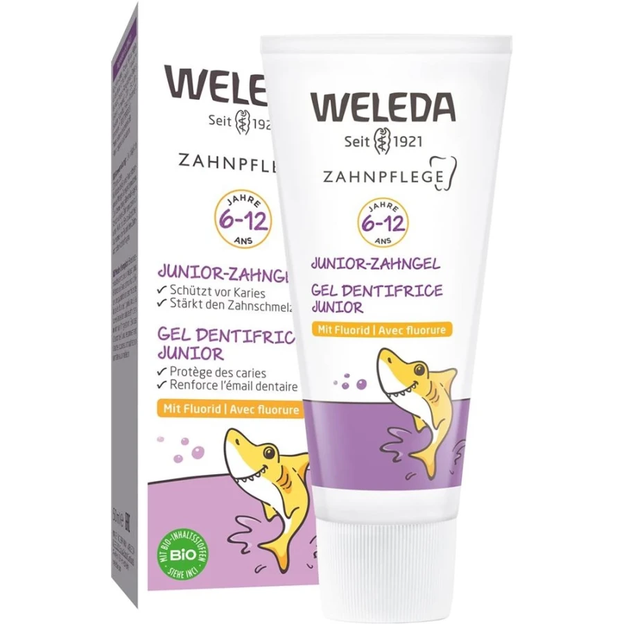 Weleda - Junior-Zahngel Mit Fluorid 50ml