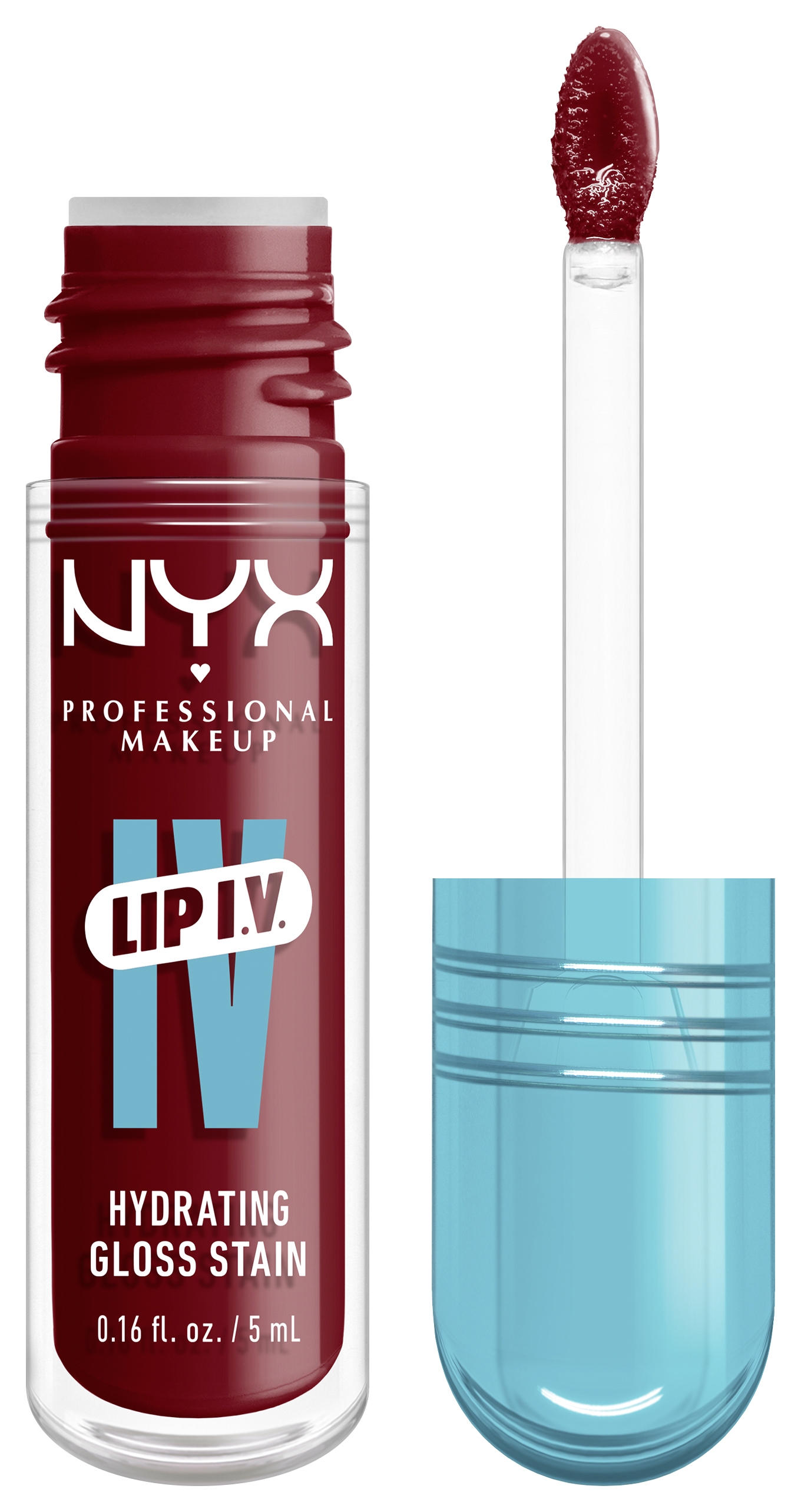 Nyx Professional Makeup Lip Iv - Gloss Serum Feuchtigkeitsspendender Lipgloss Cranberry Splash 5ml