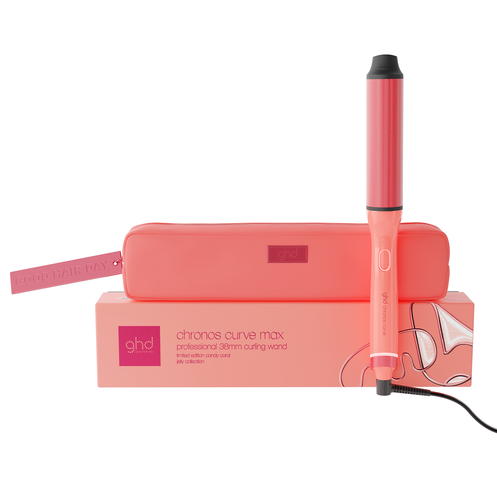 Ghd Jelly Collection - Chronos Curve Max Curler Candy Coral 1x